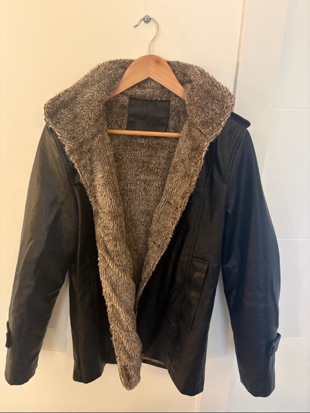 Men's Black Leather Jacket